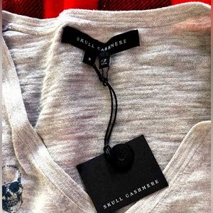 360 Skull Cashmere Supersoft Skull T-shirt 100% Cotton NWT Size Small